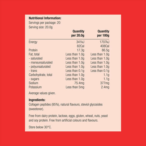 BioPure Nourish Collagen Protein Powder 400g-Matakana Pharmacy